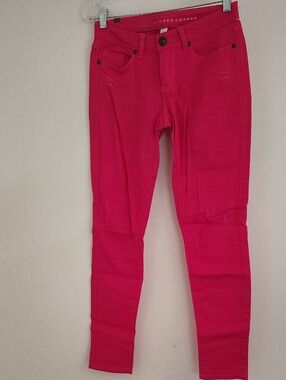 LC Lauren Conrad Vibrant Pink Skinny Jeans